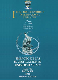 El ITB Presente en el I Congreso Científico Internacional Impacto de las Investigaciones Universitarias realizado por la Universidad Regional Autóno