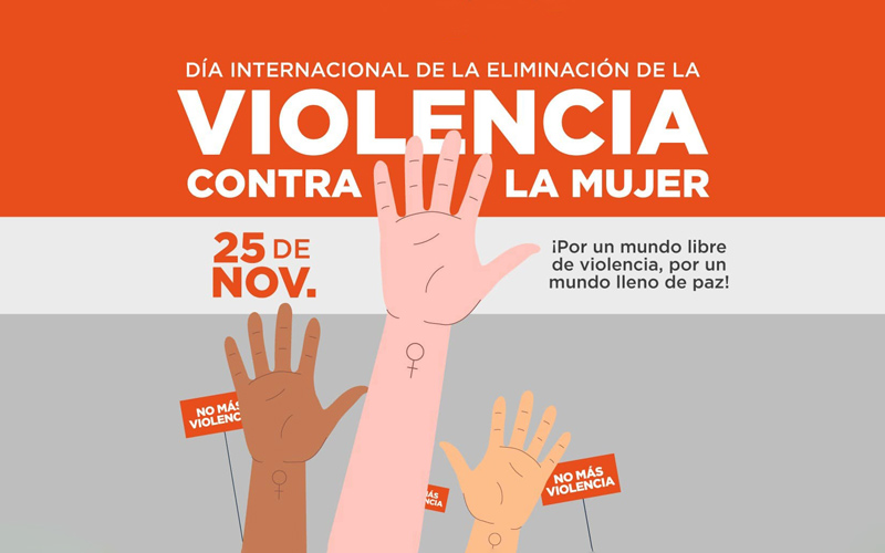 Conmemoramos el Día Internacional de la Eliminación de la Violencia contra la Mujer. De acuerdo a la ONU