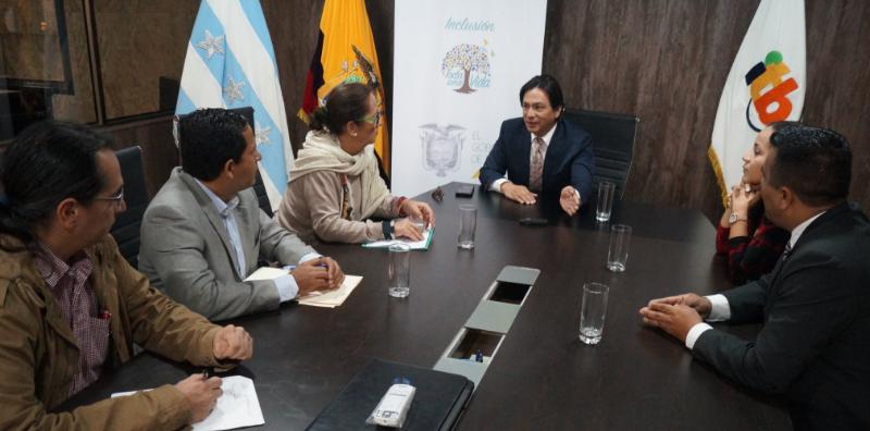 Visita de la Ministra de Inclusión Económica y Social Berenice Cordero al ITB