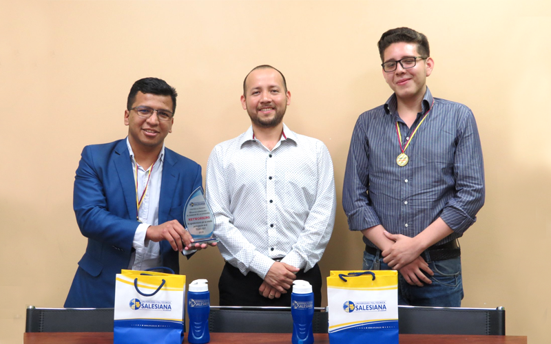 ESTUDIANTES DE LA CARRERA TECNOLOGÍA SUPERIOR EN DESARROLLO DE SOFTWARE GANAN CONCURSO TELECOFEST 2019