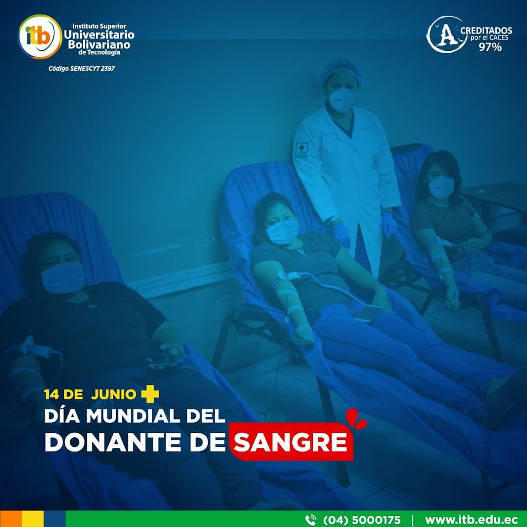 Dona sangre para que el mundo siga latiendo