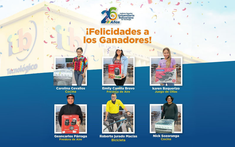 Los 26 años de ITB se festejaron con increíbles premios, donde la comunidad bolivariana interactuó de manera virtual y presencial