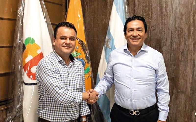 Visita del Ministro de Inclusión Económica y Social (MIES)