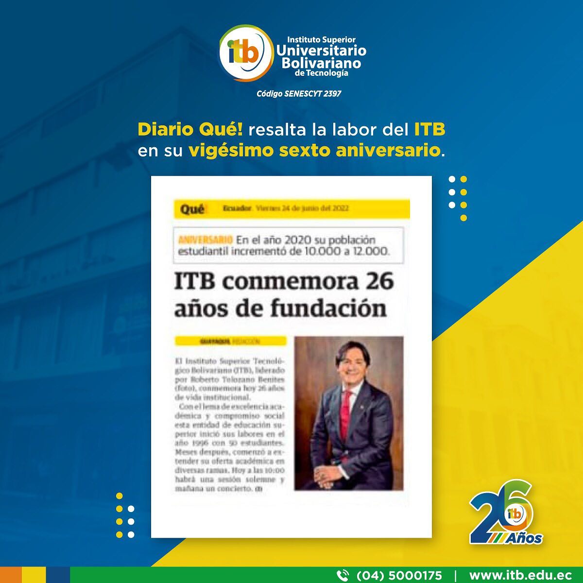 Compartimos con ustedes la nota que realizó el Diario Qué!