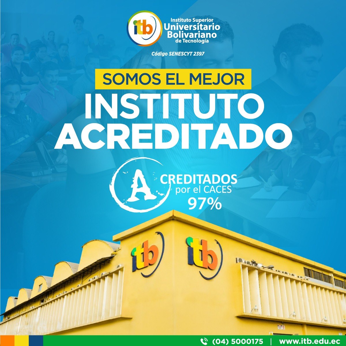 SOMOS EL MEJOR INSTITUTO ACREDITADO