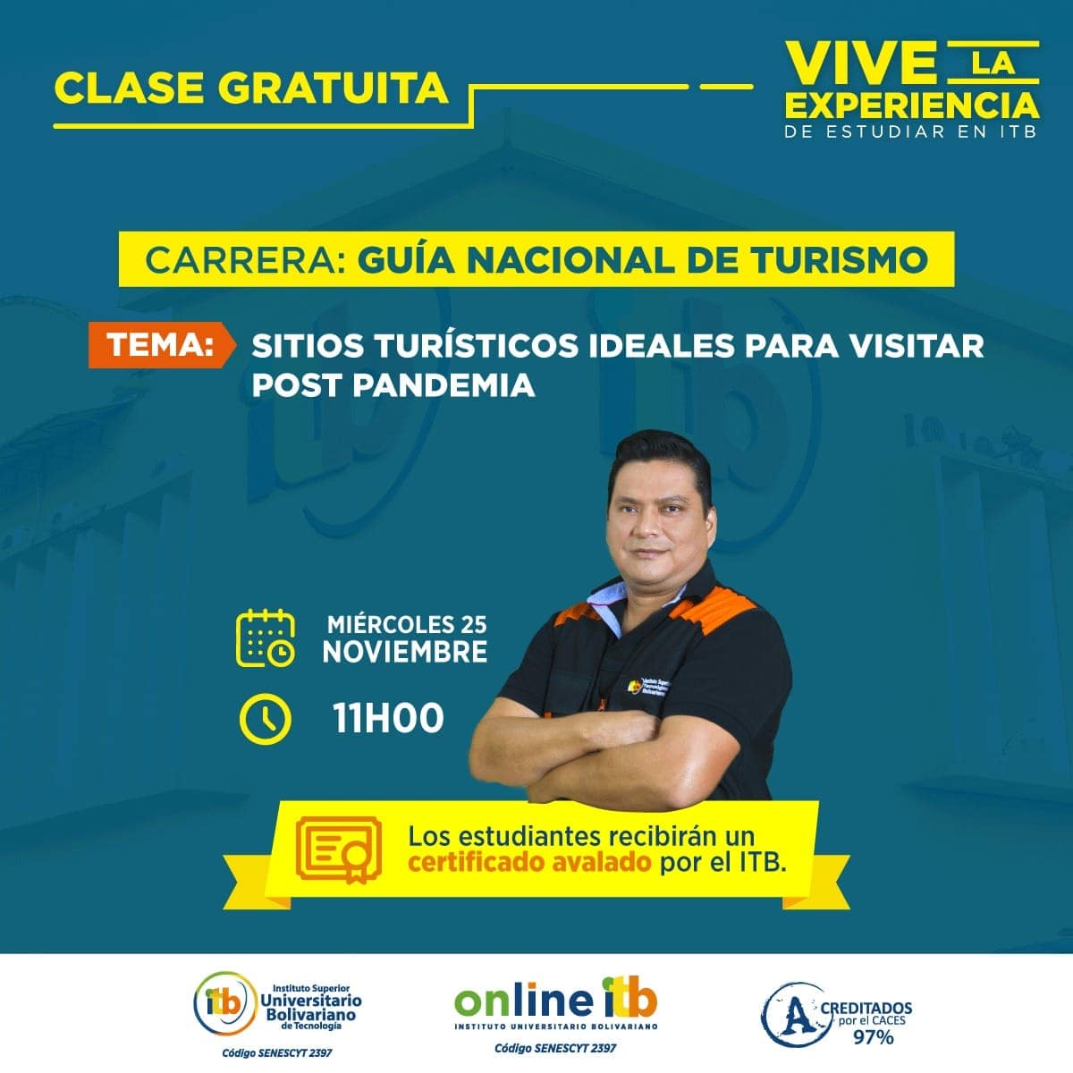 VIVE LA EXPERIENCIA DE ESTUDIAR EN ITB