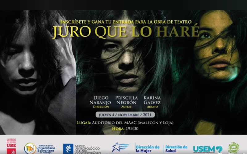 Invitación a la Comunidad Bolivariana Asiste a la obra de teatro