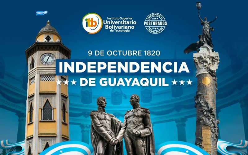 Hoy conmemoramos con gran emoción la Independencia de Guayaquil.