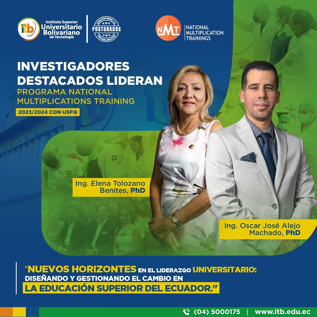 Líderes académicos presentan proyecto en Programa National Multiplications Training 2023 - 2024.