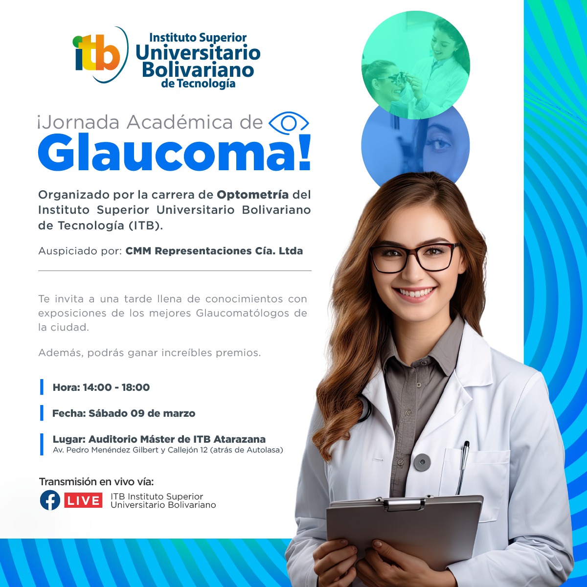  ¡Únete a nosotros para conmemorar el Día Mundial de la Glaucoma!