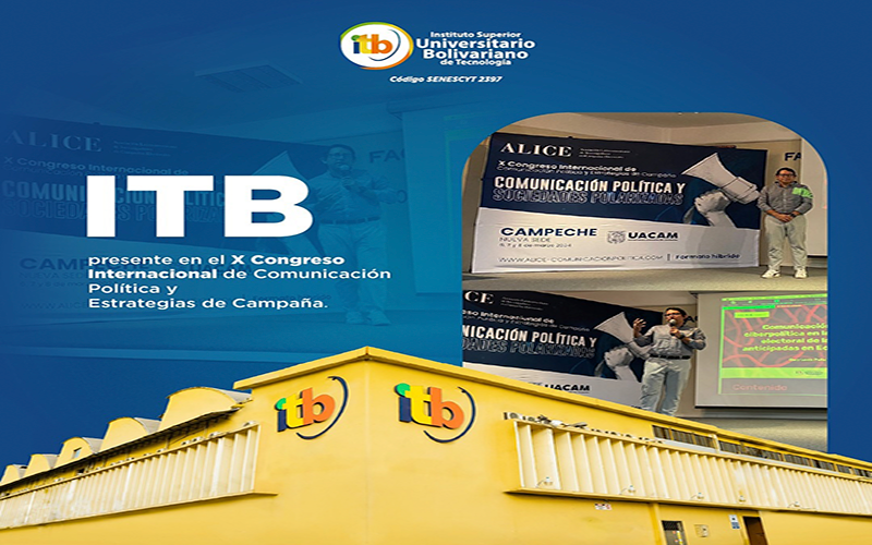 Investigador del ITB presenta ponencia en el X Congreso Internacional de Comunicación Política y Estrategias de Campaña