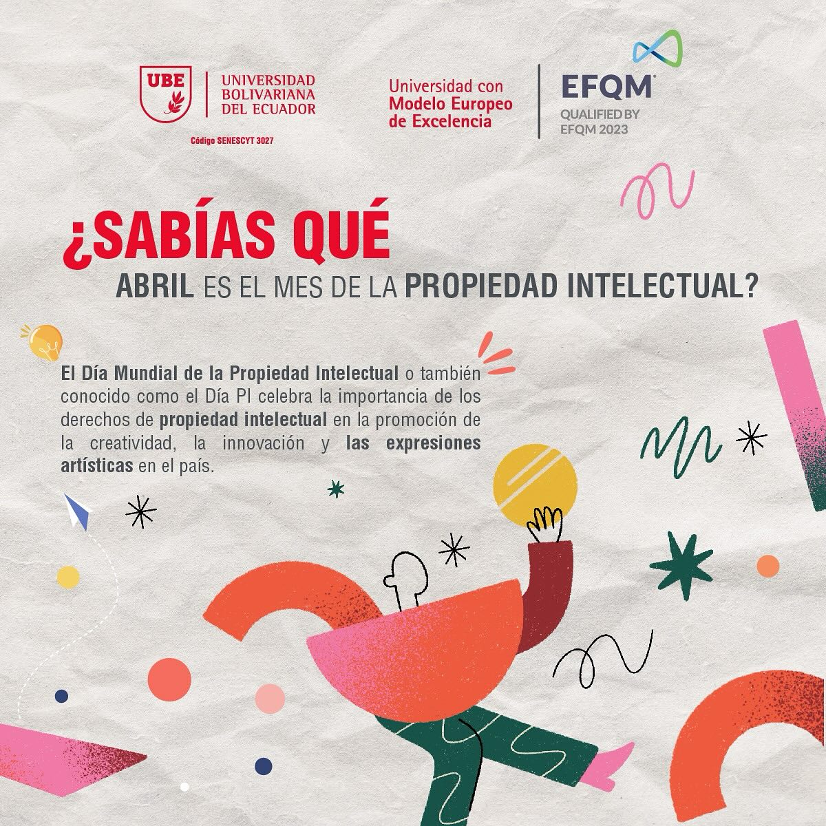 ¡Celebremos el mes de la Propiedad Intelectual!