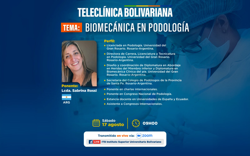 La Facultad Académica de Salud y Servicios Sociales les invita a ser parte de la TELECLÍNICA BOLIVARIANA 