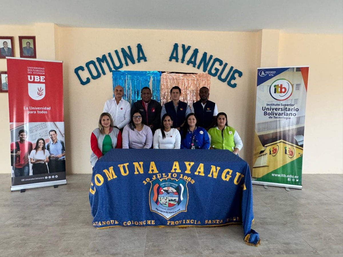 UBE e ITB benefician a jóvenes de Ayangue con Becas del 100%