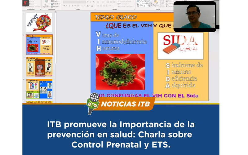 ITB promueve la Importancia de la prevención en salud: Charla sobre Control Prenatal y ETS. 