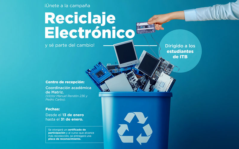 ¡Se viene la campaña de RECICLAJE ELECTRÓNICO 2025!