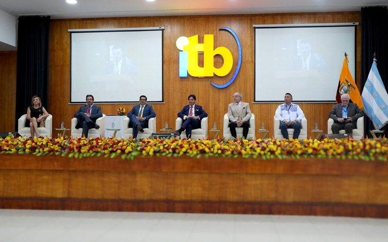 ITB inaugura el VIII Congreso Internacional de Ciencias Pedagógicas del Ecuador, impulsando la transformación educativa. 