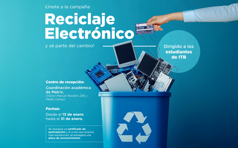 ¡Se viene la campaña de RECICLAJE ELECTRÓNICO 2025! 