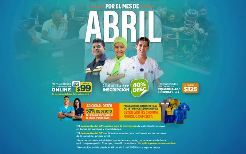 ¡Abril llegó con todo en el ITB! 