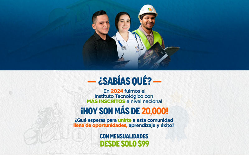 ¡Gracias a ti, en 2024 fuimos el Instituto Tecnológico con MÁS inscritos de todo el país!