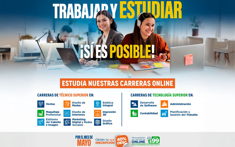 Tu vida no se pone en pausa. Tus sueños tampoco. 