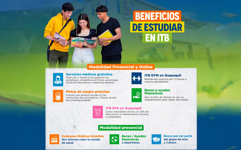 Elige tu camino en el Instituto Universitario Bolivariano ITB. 