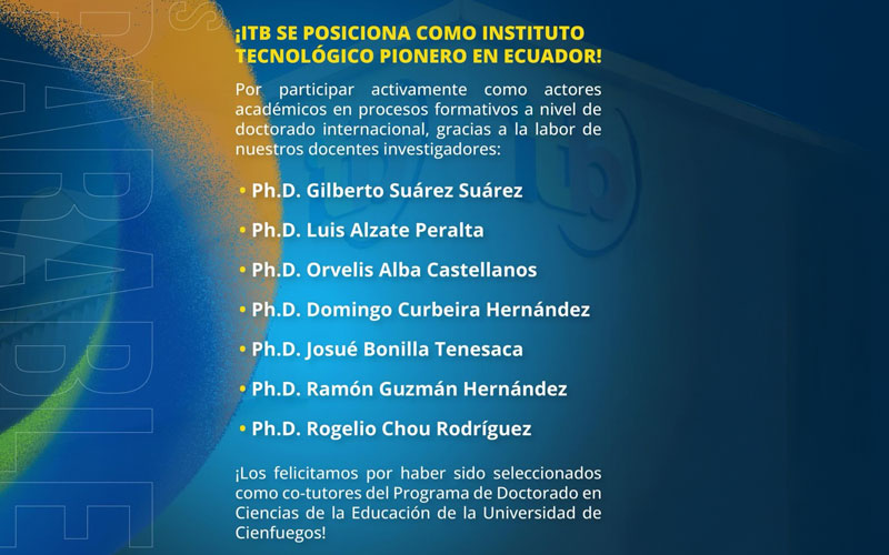 ITB Instituto Superior Universitario Bolivariano