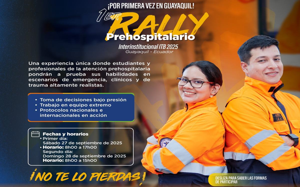 ¡1er RALLY PREHOSPITALARIO ITB 2025! 
