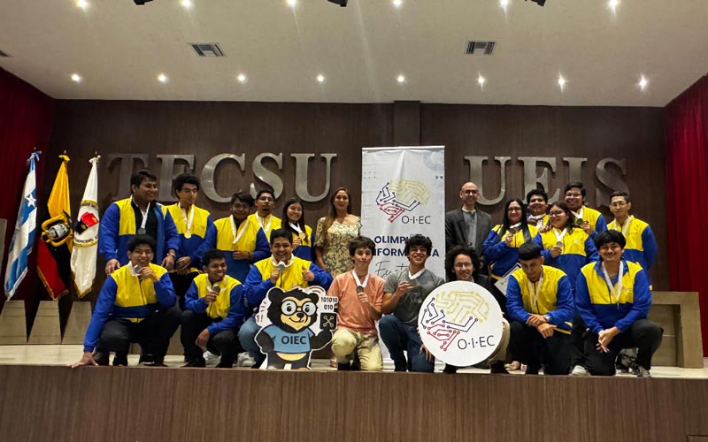 ITB gana medalla oro en la Olimpiada Informática Ecuatoriana Universitaria