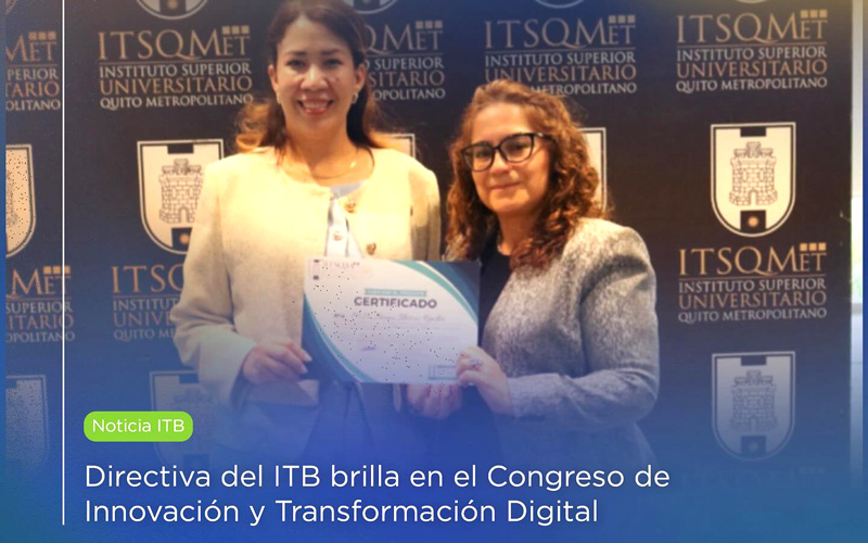 La Mgtr. Ileana Illescas, tuvo una participación destacada en el II Congreso Internacional de Ciencia y Tecnología ITSQMET