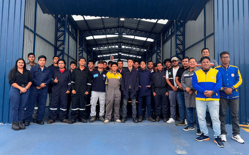 Estudiantes del ITB realizan visita técnica al CRTVM de Pueblo Viejo.