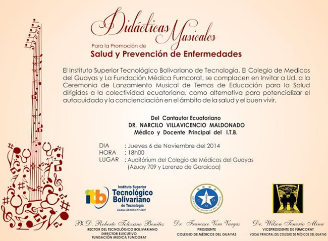 DIDÁCTICAS MUSICALES PARA LA PROMOCIÓN DE SALUD Y PREVENCIÓN DE ENFERMEDADES