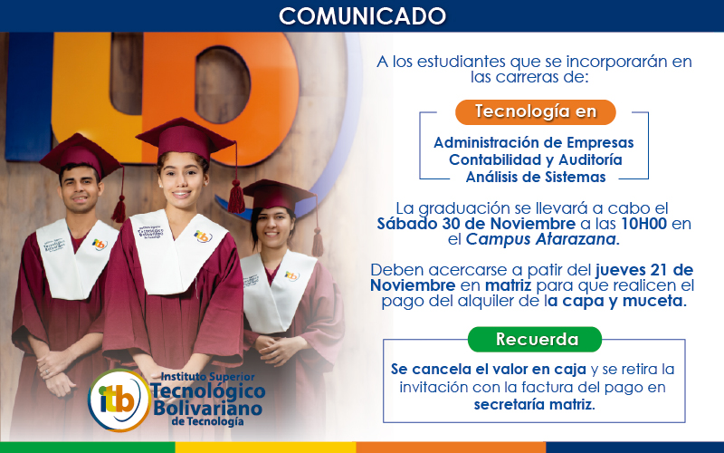 Incorporación de los nuevos Tecnólogos