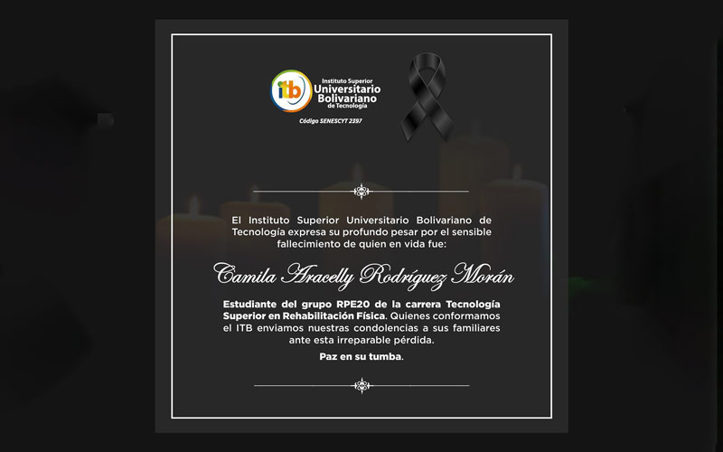 La Familia Bolivariana se une a la pena que enluta a sus seres queridos