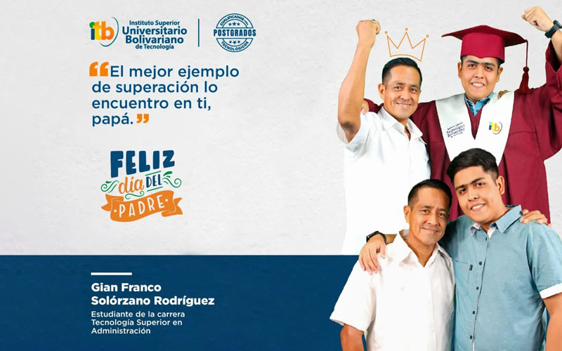 El mejor ejemplo de superación lo encuentro en ti, papá