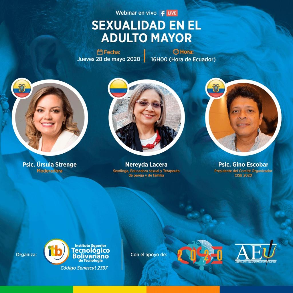WEBINAR: Sexualidad en el adulto mayor