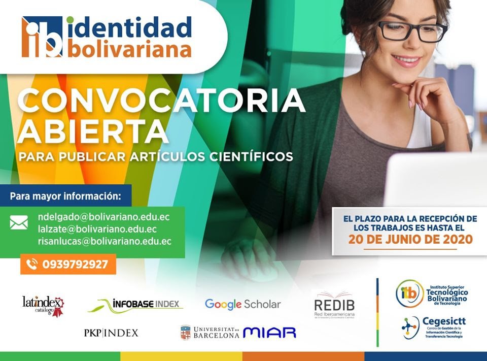 CONVOCATORIA ABIERTA PARA PUBLICAR ARTÍCULOS CIENTÍFICOS
