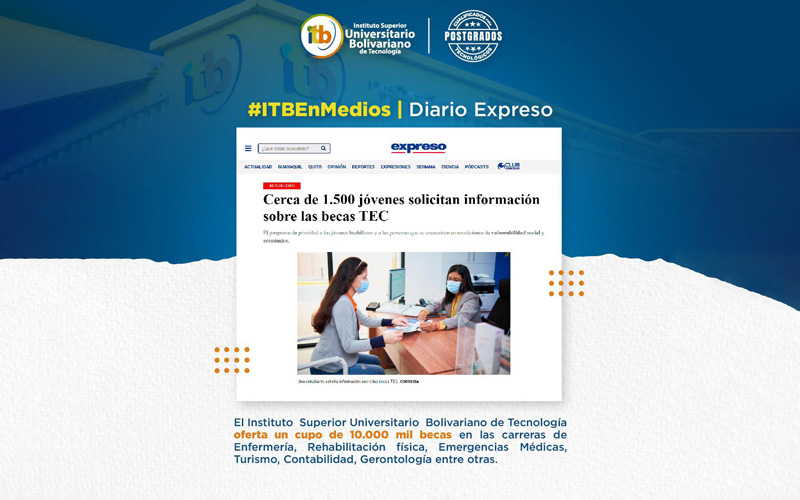 Compartimos con la comunidad bolivariana la nota periodística que realizó el Diario Expreso sobre las becas TEC