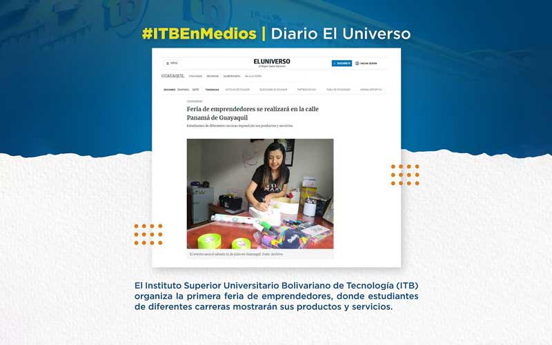 Compartimos con la comunidad bolivariana la nota periodística que realizó el diario El Universo sobre la primera feria de emprendedores