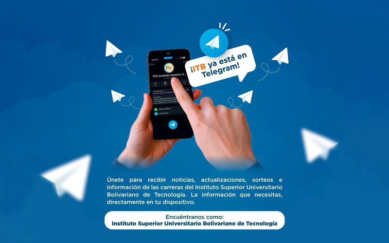 ¡Conéctate y forma parte de la comunidad en Telegram