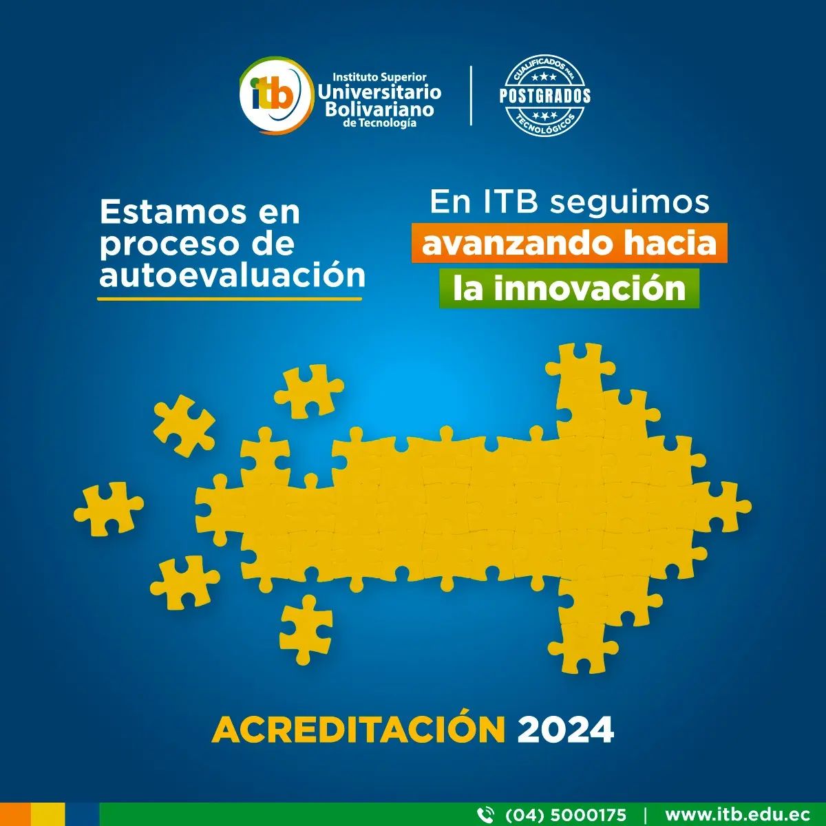 ITB inicia proceso de Autoevaluación El Instituto Superior Universitario Bolivariano de Tecnología (ITB)
