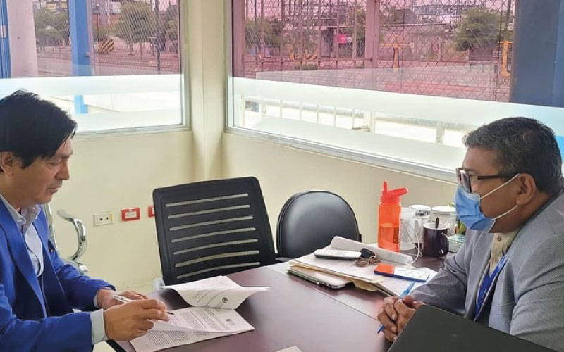 El Instituto Superior Universitario Bolivariano de Tecnología (ITB) firmó un convenio con la Agencia de Tránsito Municipal de Daule