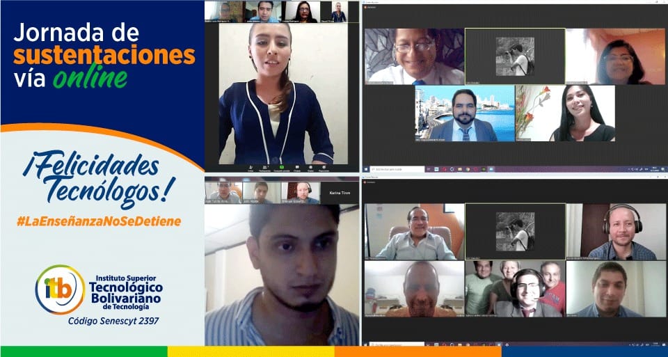 Sustentación de proyecto de titulación vía online