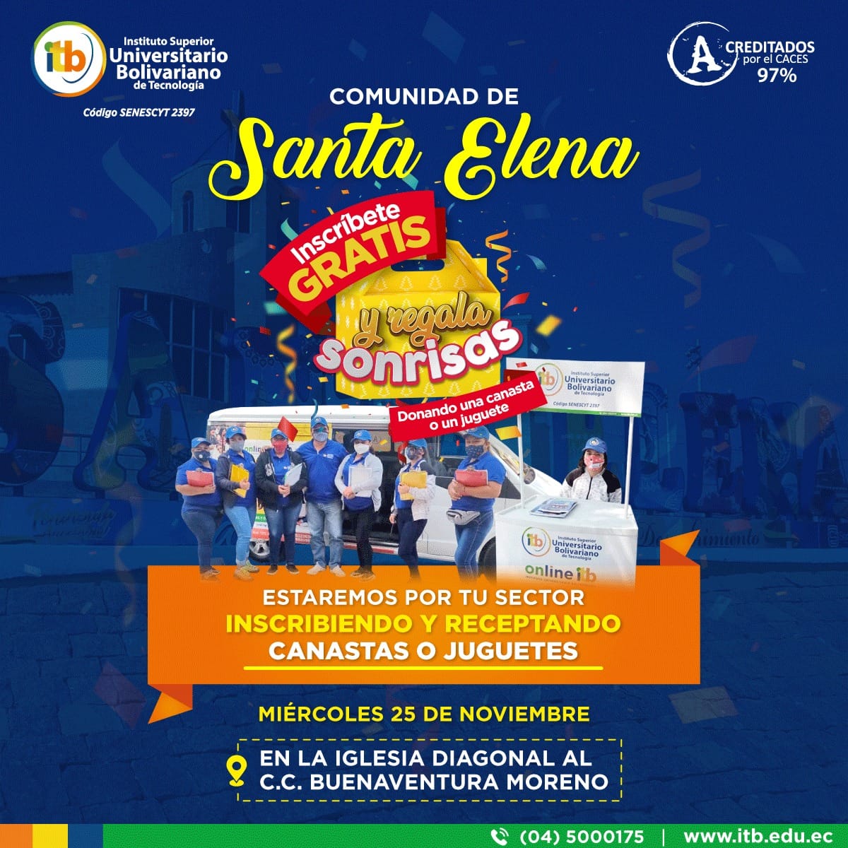 Atención Comunidad De Santa Elena