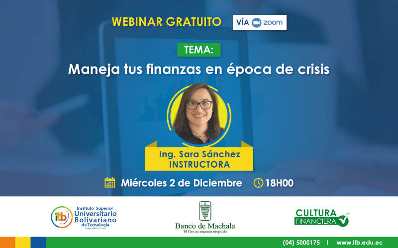 SEMINARIO WEB junto al Banco de Machala