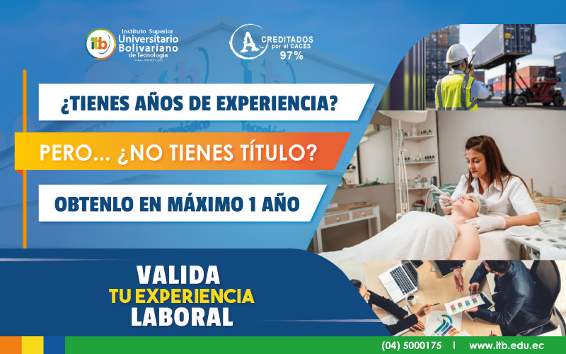 VALIDA TU EXPERIENCIA LABORAL