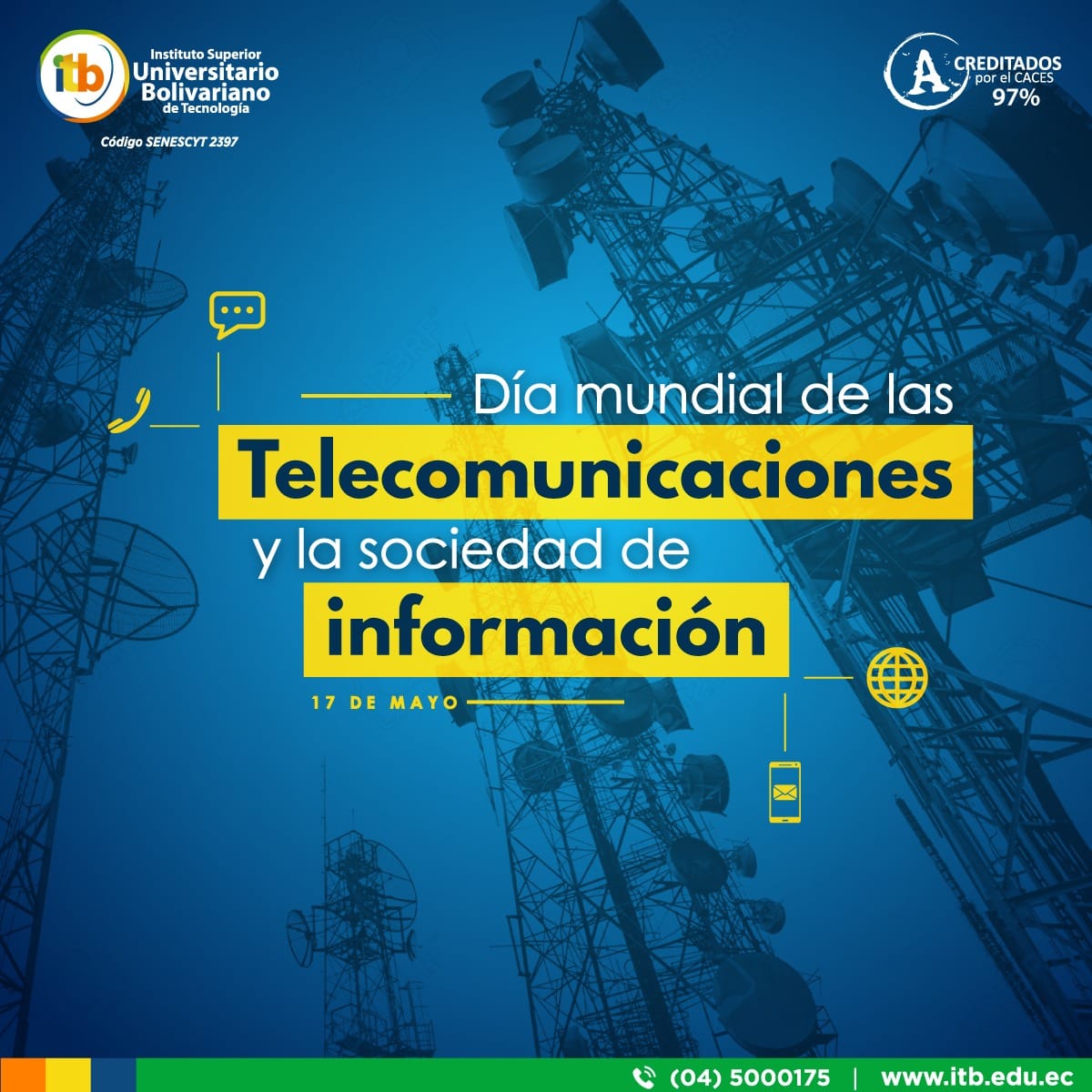 Día Mundial de las Telecomunicaciones y la Sociedad de la Información
