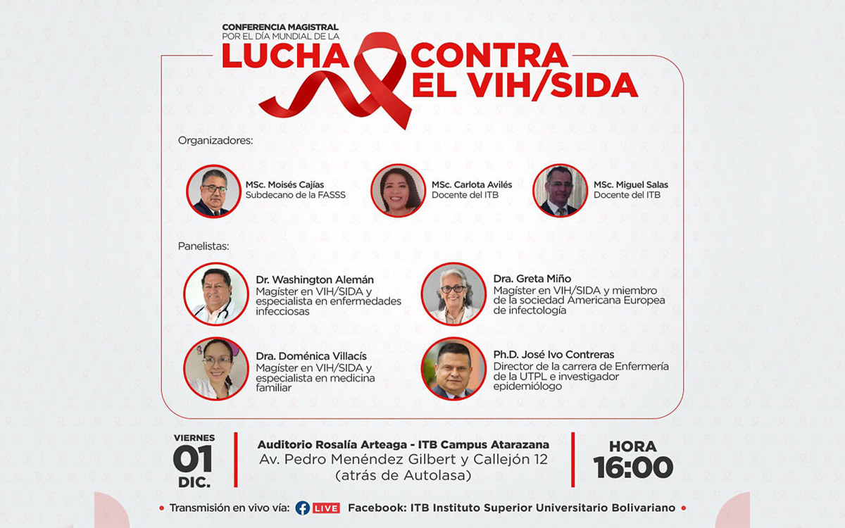 ¡Únete a nosotros para conmemorar el Día Mundial de la Lucha contra el VIH/SIDA!