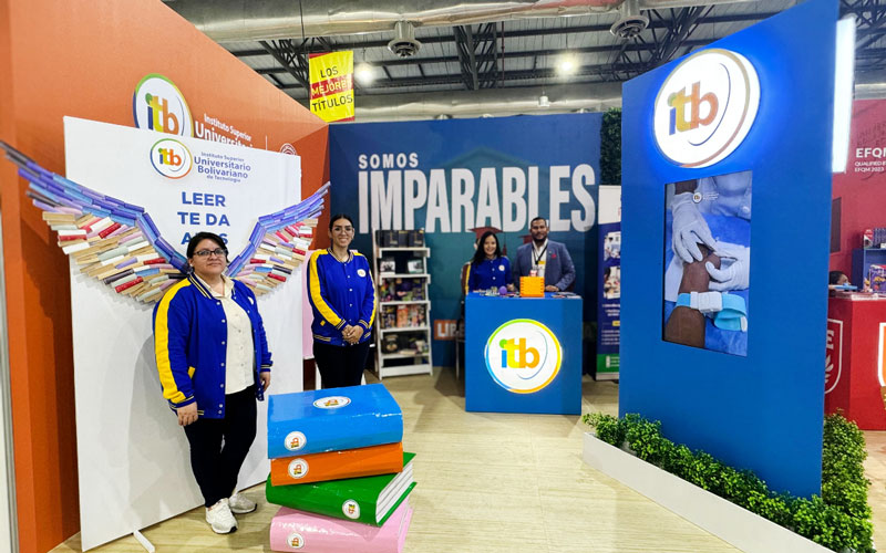 ITB presente en la Décima Edición de la Feria Internacional del Libro 2024. 