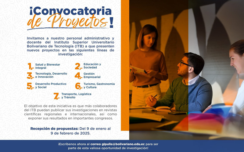 ¡Presenta tu proyecto de Investigación! 